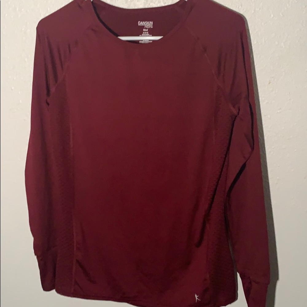 Maroon shirt